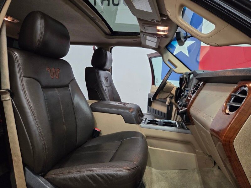 2016 Ford F-250 King Ranch Long Bed 4wd 6.7L Diesel GPS Camera Sunroof Camper Shell FREE WARRANTY Arlington TX