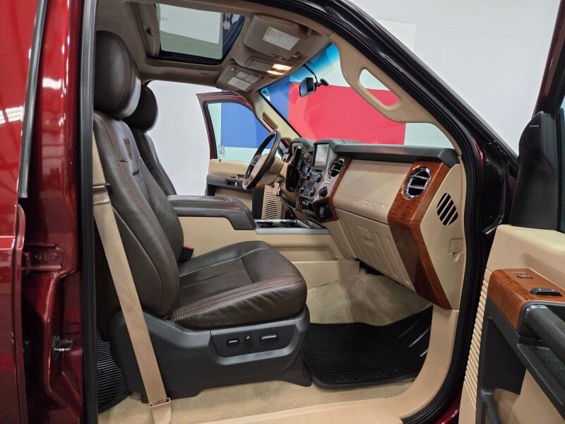 2016 Ford F-250 King Ranch Long Bed 4wd 6.7L Diesel GPS Camera Sunroof Camper Shell FREE WARRANTY Arlington TX