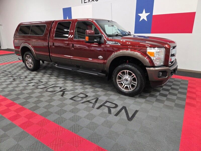 2016 Ford F-250 King Ranch Long Bed 4wd 6.7L Diesel GPS Camera Sunroof Camper Shell FREE WARRANTY Arlington TX