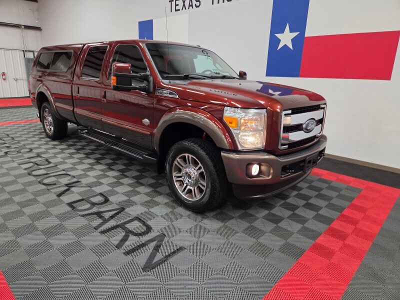 2016 Ford F-250 King Ranch Long Bed 4wd 6.7L Diesel GPS Camera Sunroof Camper Shell FREE WARRANTY Arlington TX