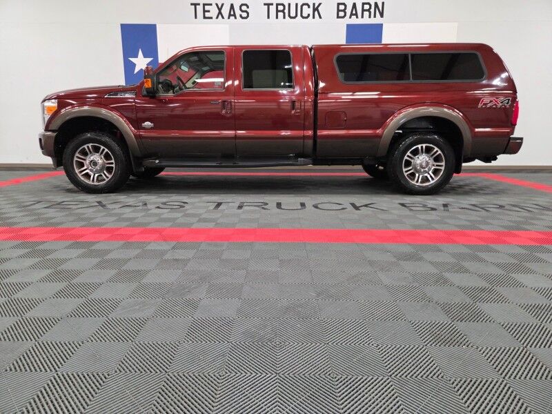 2016 Ford F-250 King Ranch Long Bed 4wd 6.7L Diesel GPS Camera Sunroof Camper Shell FREE WARRANTY Arlington TX