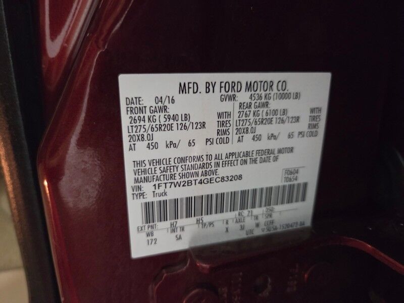 2016 Ford F-250 King Ranch Long Bed 4wd 6.7L Diesel GPS Camera Sunroof Camper Shell FREE WARRANTY Arlington TX