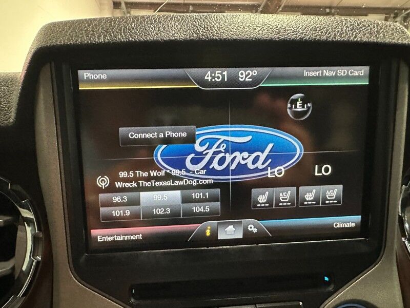 2016 Ford F-250 Lariat 4WD Flatbed 6.7L Diesel GPS Camera Fuel Tank FREE WARRANTY Arlington TX