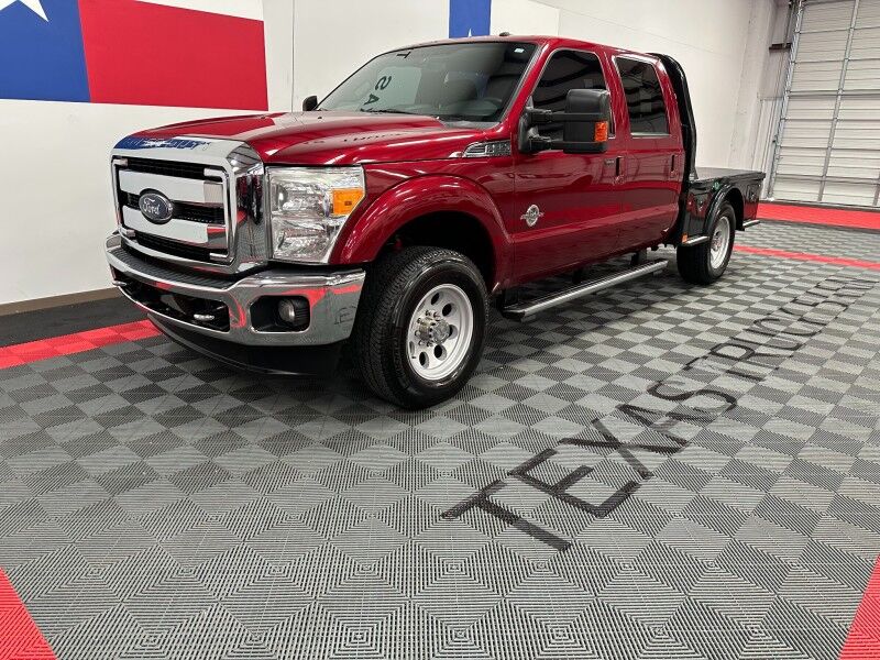 2016 Ford F-250 Lariat 4WD Flatbed 6.7L Diesel GPS Camera Fuel Tank FREE WARRANTY Arlington TX