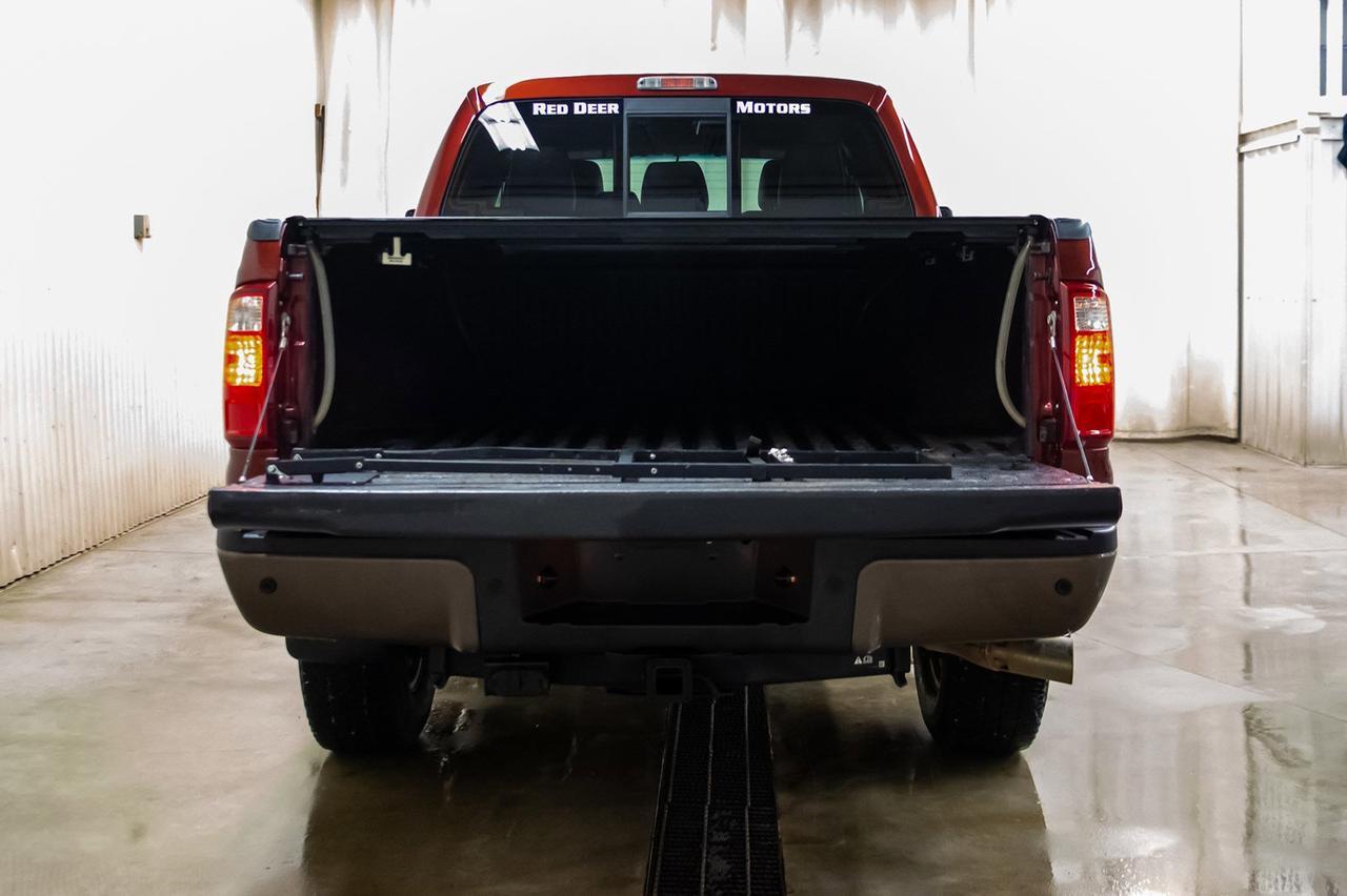 2016 Ford F-350 4x4 Crew Cab King Ranch Diesel Leather Nav BCam Red Deer AB