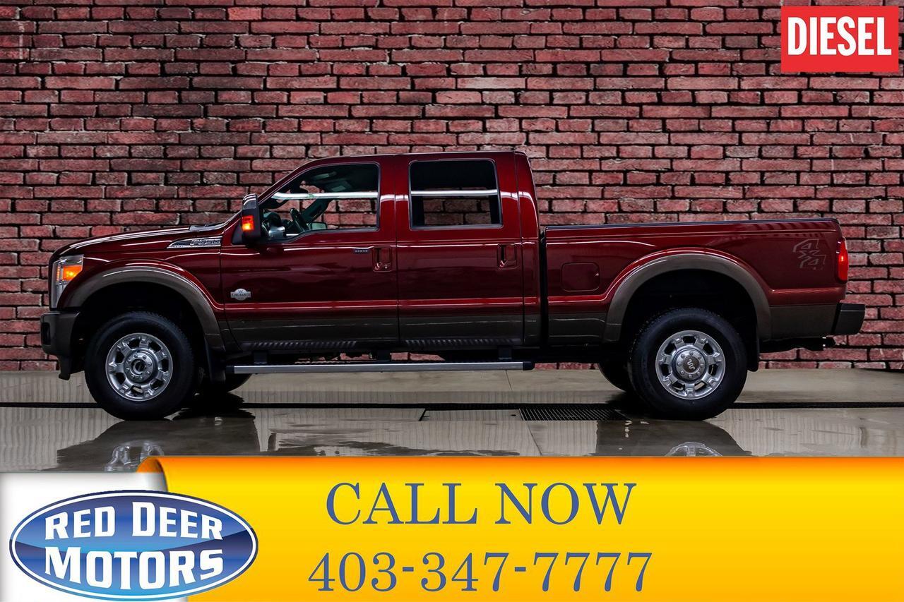 2016 Ford F-350 4x4 Crew Cab King Ranch Diesel Leather Nav BCam