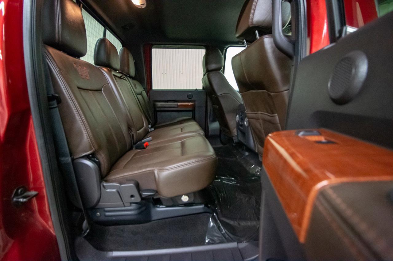 2016 Ford F-350 4x4 Crew Cab King Ranch Diesel Leather Roof Nav Red Deer AB