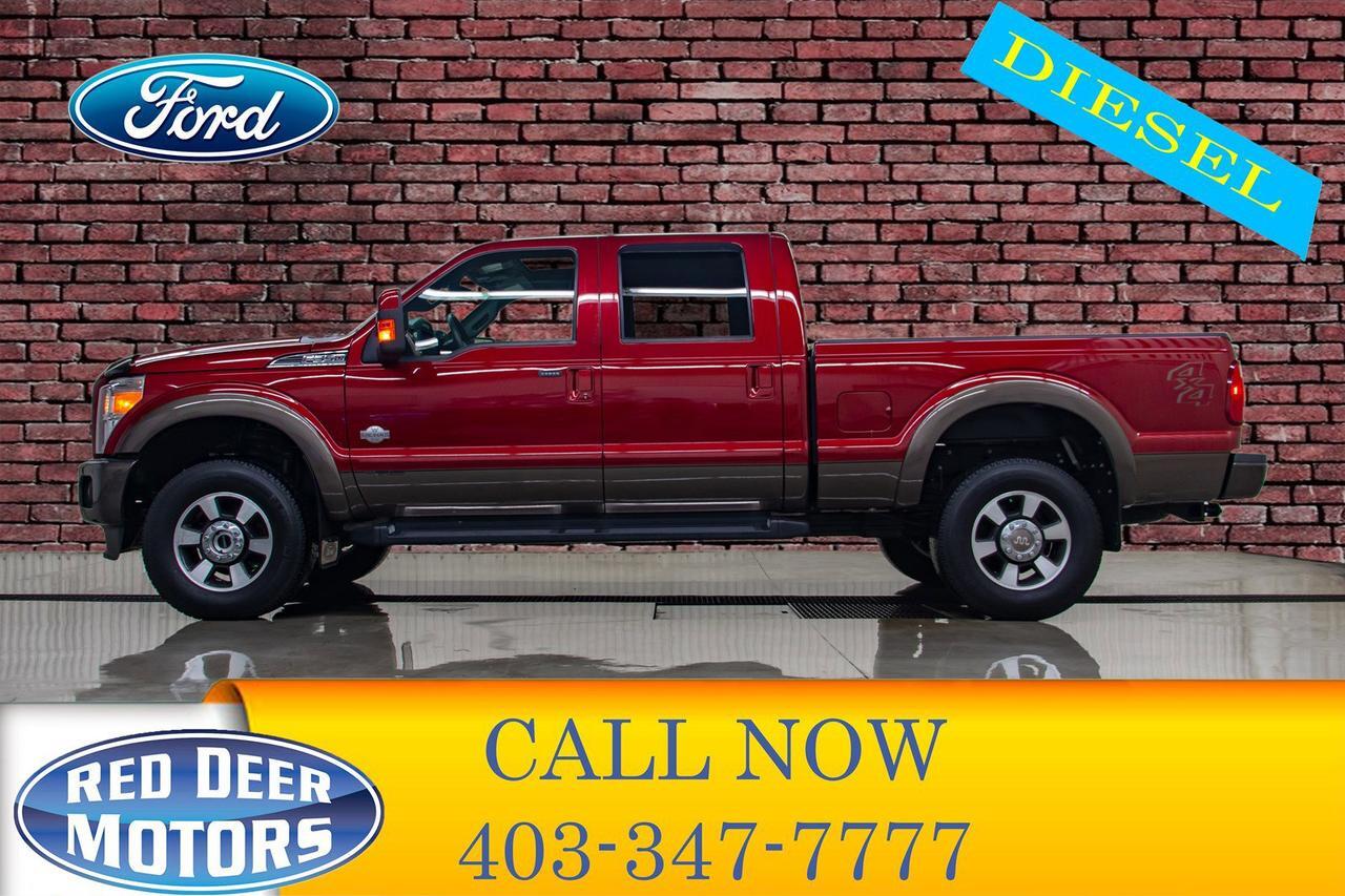 2016 Ford F-350 4x4 Crew Cab King Ranch Diesel Leather Roof Nav