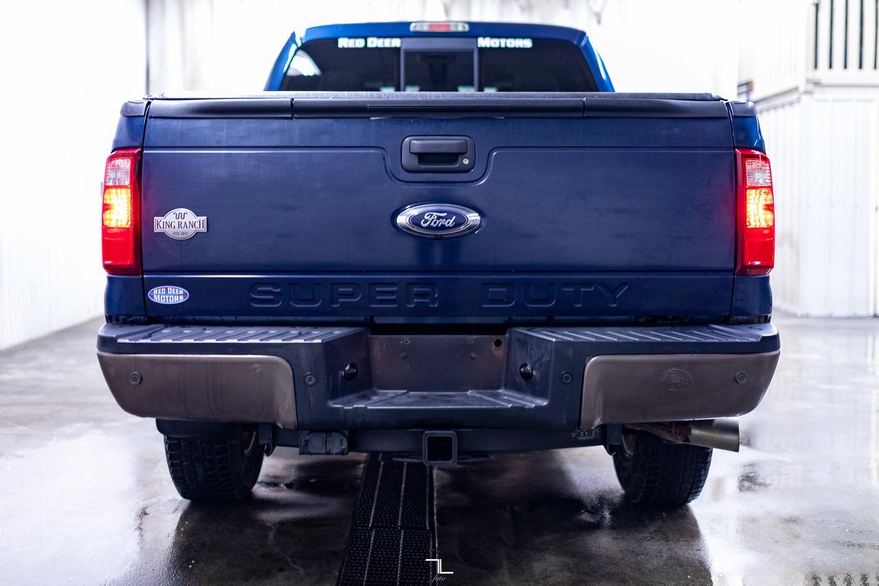 2016 Ford F-350 4x4 Crew Cab King Ranch FX4 Diesel Leather Roof Nav Red Deer AB