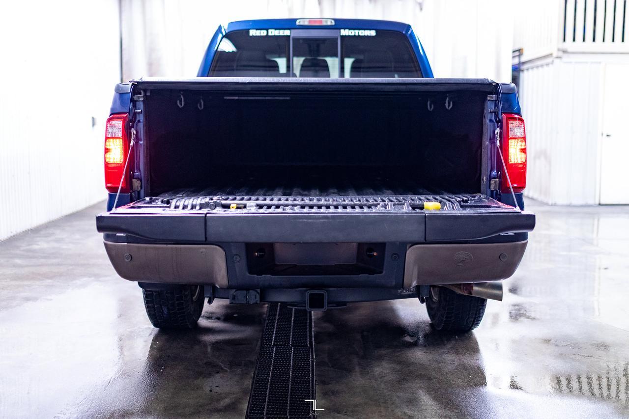 2016 Ford F-350 4x4 Crew Cab King Ranch FX4 Diesel Leather Roof Nav Red Deer AB