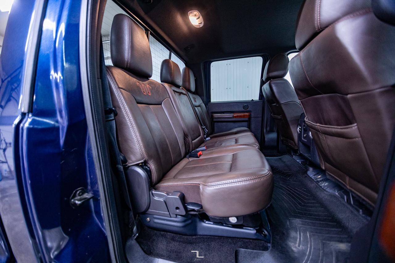 2016 Ford F-350 4x4 Crew Cab King Ranch FX4 Diesel Leather Roof Nav Red Deer AB