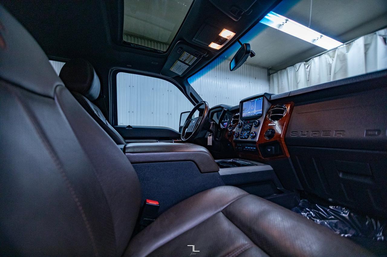 2016 Ford F-350 4x4 Crew Cab King Ranch FX4 Diesel Leather Roof Nav Red Deer AB