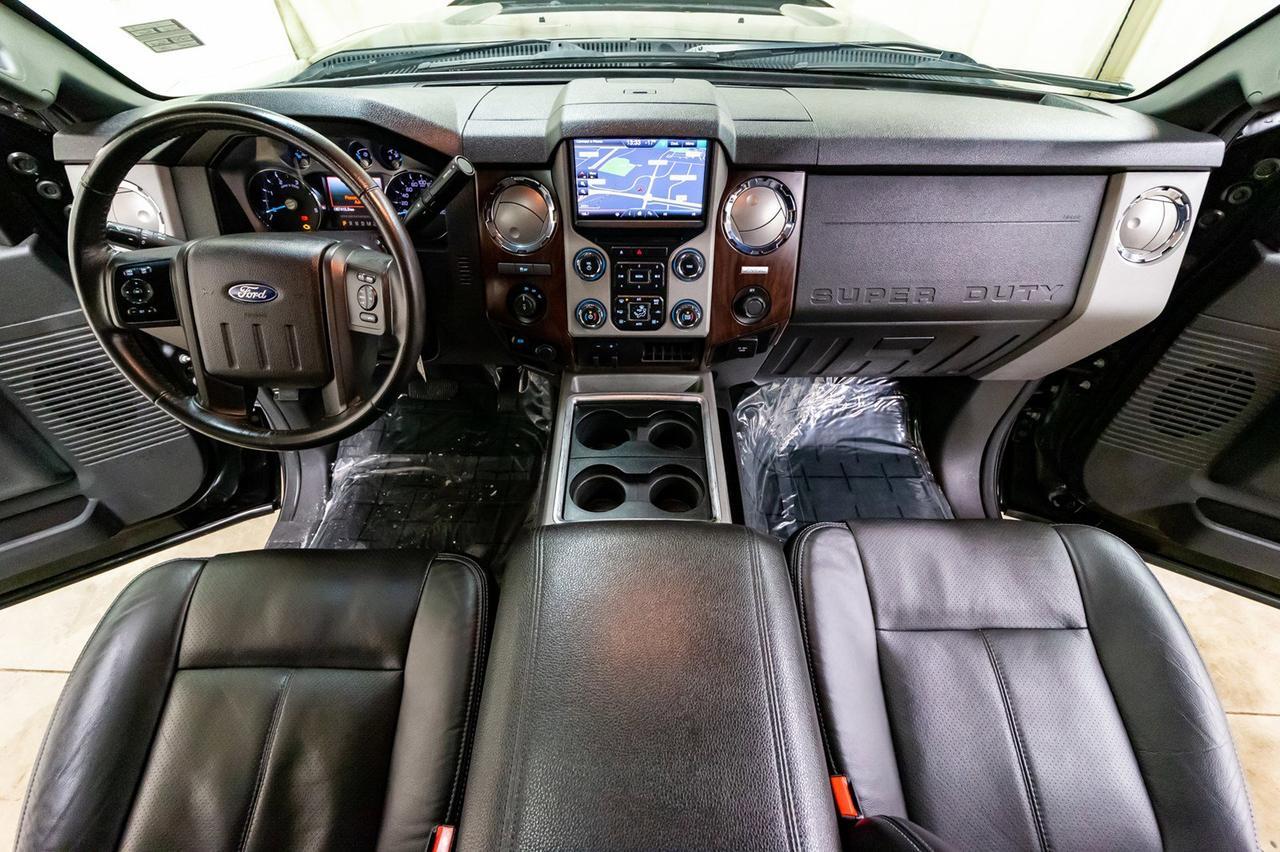 2016 Ford F-350 4x4 Crew Cab Lariat Diesel Leather Roof Nav Red Deer AB