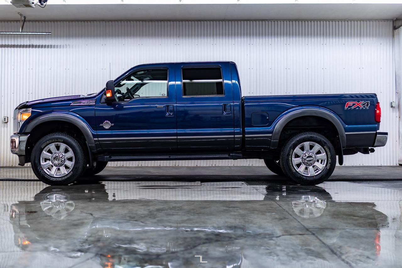 2016 Ford F-350 4x4 Crew Cab Lariat FX4 Diesel Leather Roof BCam Red Deer AB