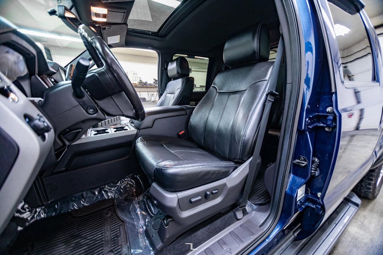 2016 Ford F-350 4x4 Crew Cab Lariat FX4 Diesel Leather Roof BCam Red Deer AB