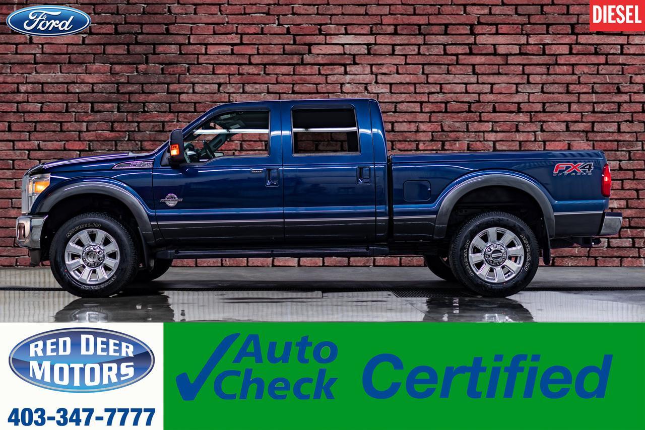 2016 Ford F-350 4x4 Crew Cab Lariat FX4 Diesel Leather Roof BCam
