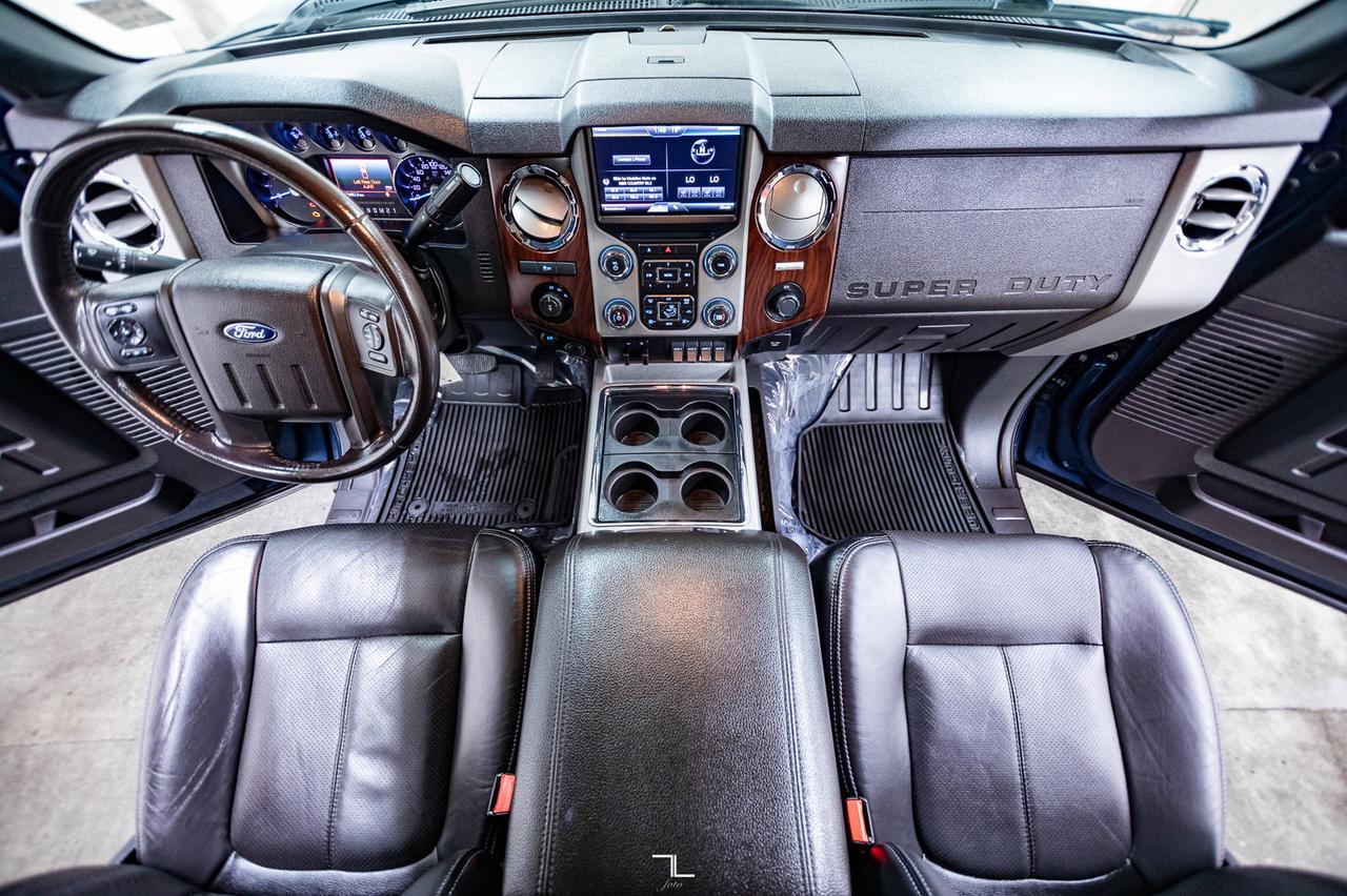 2016 Ford F-350 4x4 Crew Cab Lariat FX4 Diesel Leather Roof BCam Red Deer AB