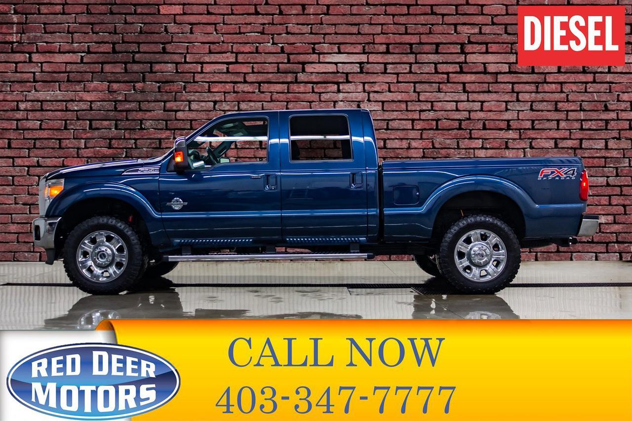 2016 Ford F-350 4x4 Crew Cab Lariat FX4 Diesel Leather Roof Nav