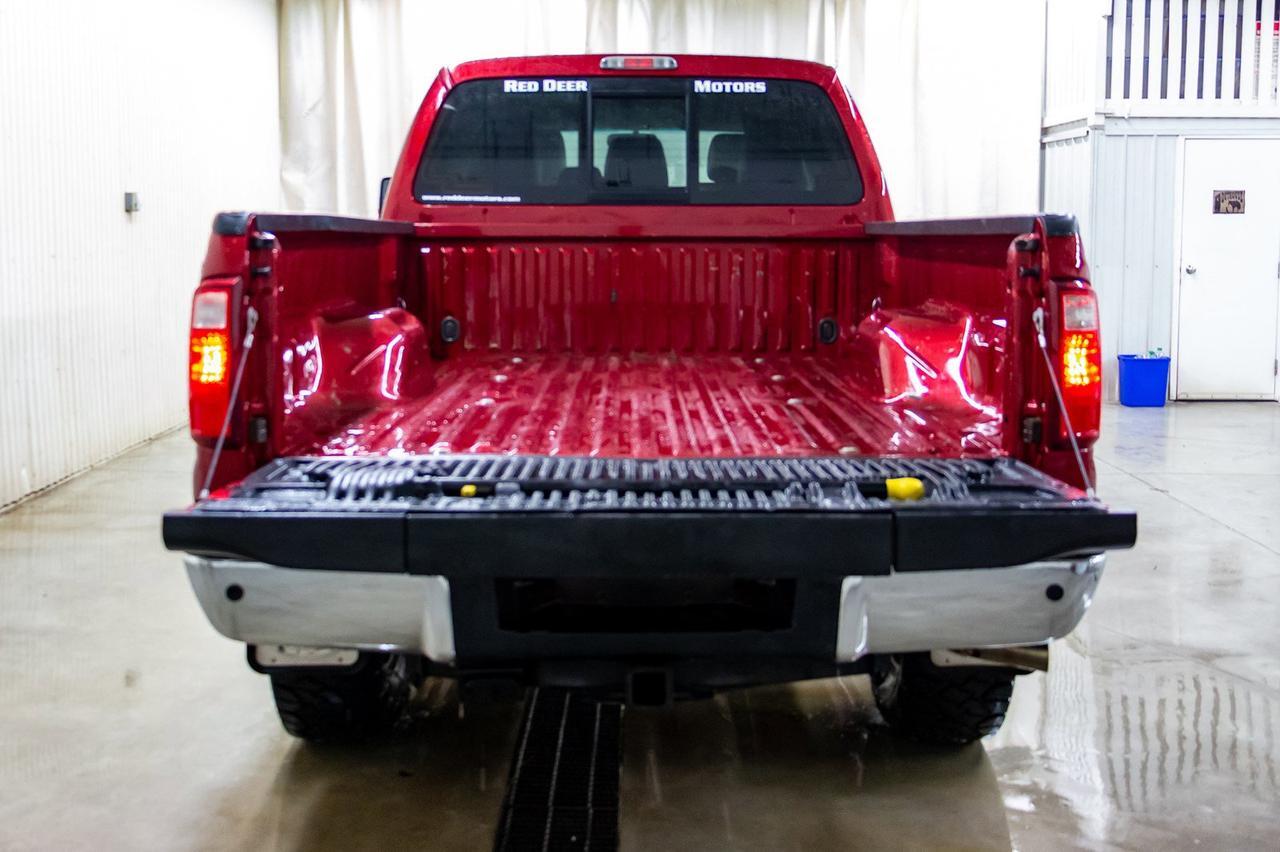 2016 Ford F-350 4x4 Crew Cab Lariat FX4 Diesel Leather Roof Nav Red Deer AB