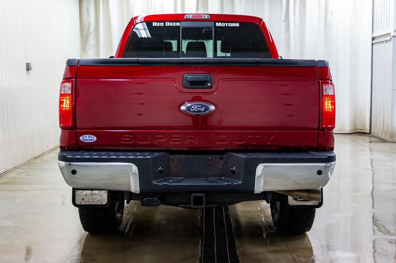 2016 Ford F-350 4x4 Crew Cab Lariat FX4 Diesel Leather Roof Nav Red Deer AB