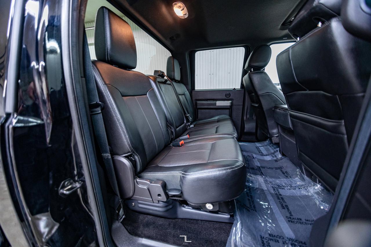 2016 Ford F-350 4x4 Crew Cab Lariat FX4 Diesel Leather Roof Nav Red Deer AB