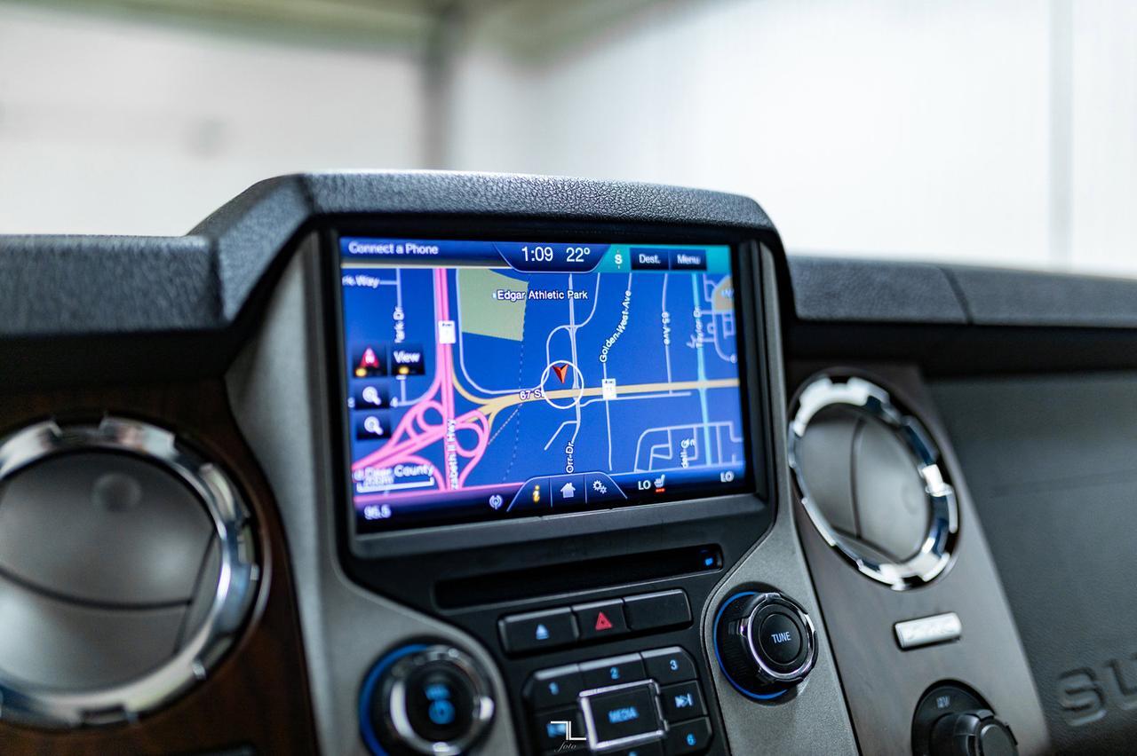 2016 Ford F-350 4x4 Crew Cab Lariat FX4 Diesel Leather Roof Nav Red Deer AB