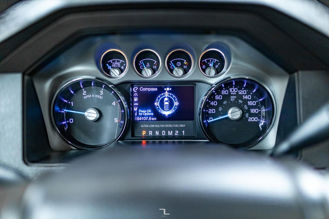 2016 Ford F-350 4x4 Crew Cab Lariat FX4 Diesel Leather Roof Nav Red Deer AB