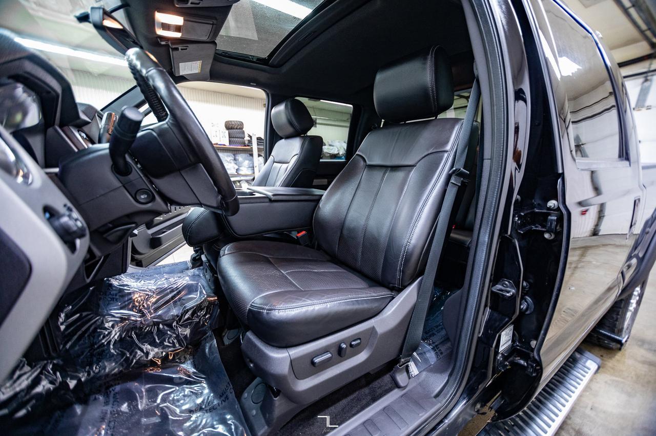 2016 Ford F-350 4x4 Crew Cab Lariat FX4 Diesel Leather Roof Nav Red Deer AB