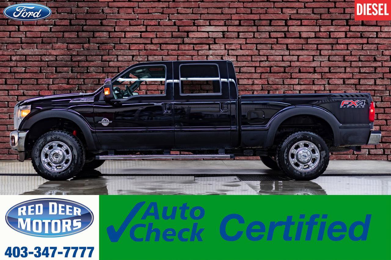 2016 Ford F-350 4x4 Crew Cab Lariat FX4 Diesel Leather Roof Nav