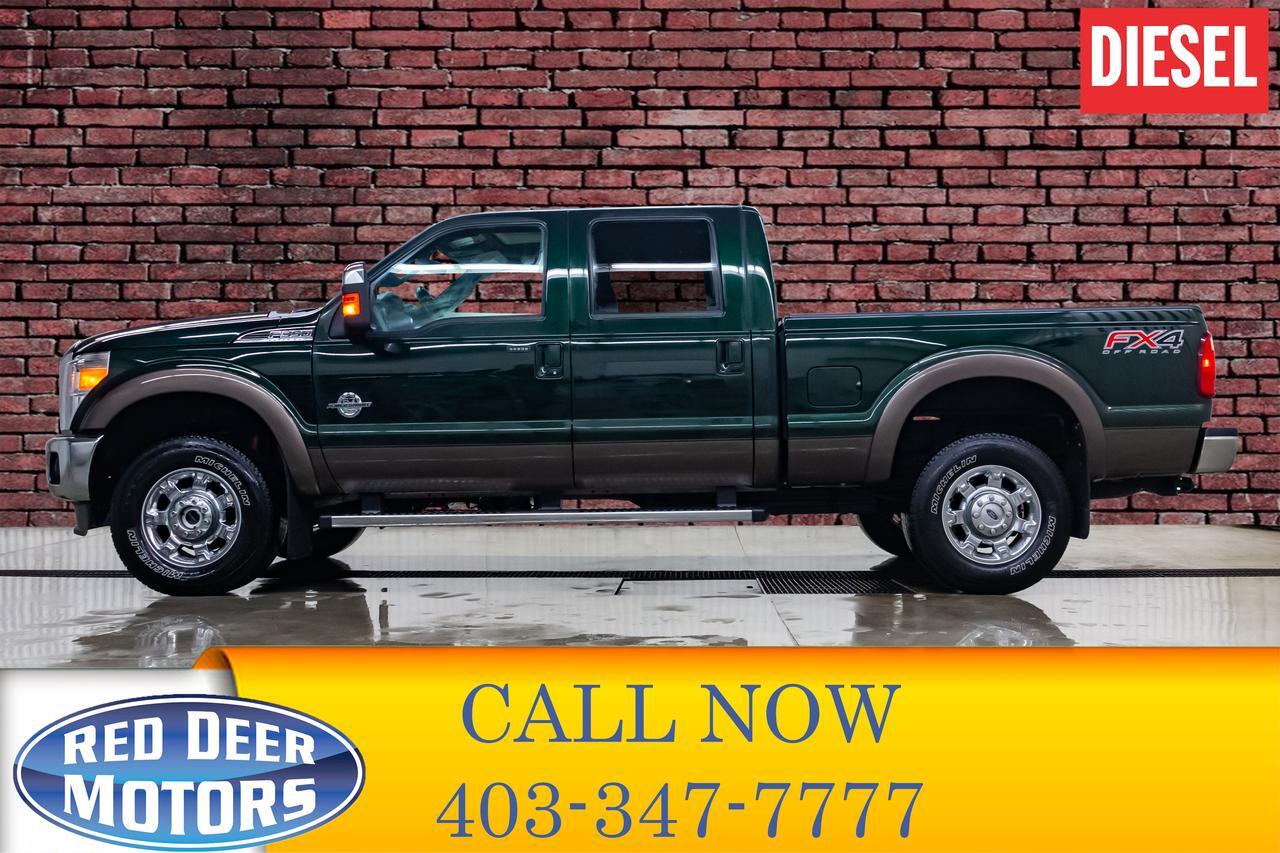 2016 Ford F-350 4x4 Crew Cab Lariat FX4 Diesel Leather Roof Nav