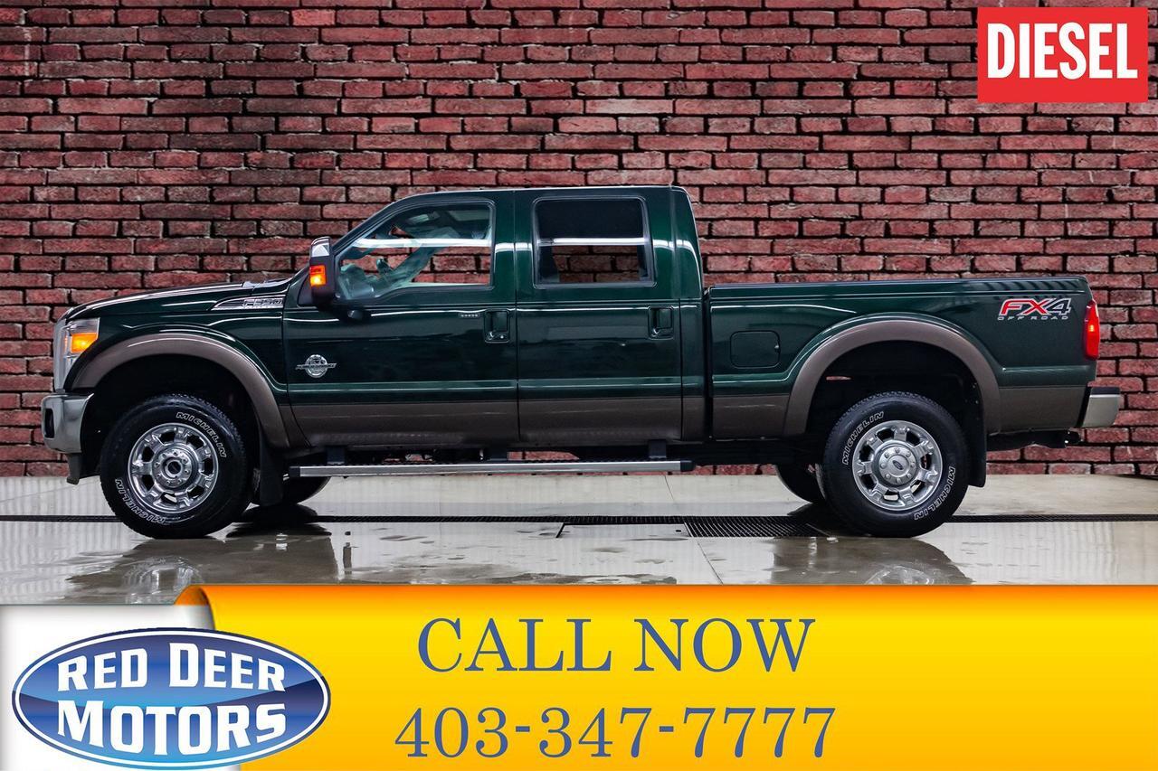2016 Ford F-350 4x4 Crew Cab Lariat FX4 Diesel Leather Roof Nav