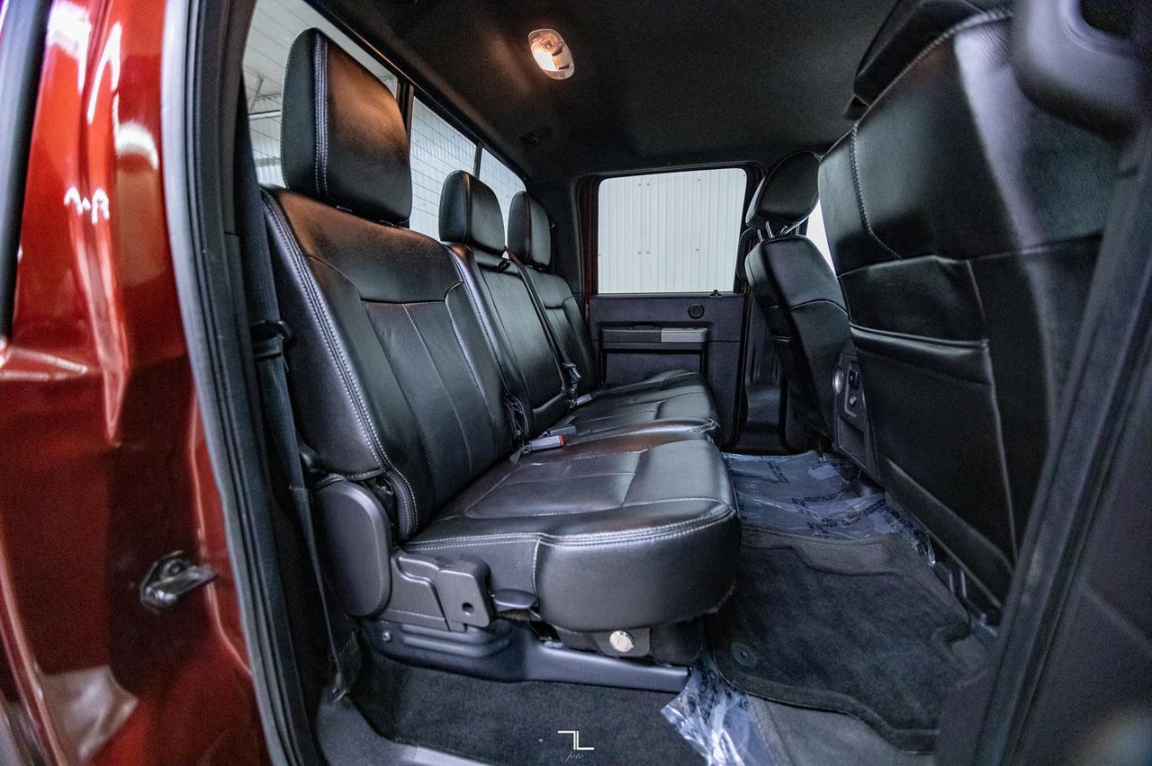 2016 Ford F-350 4x4 Crew Cab Lariat FX4 Diesel Leather Roof Nav Red Deer AB