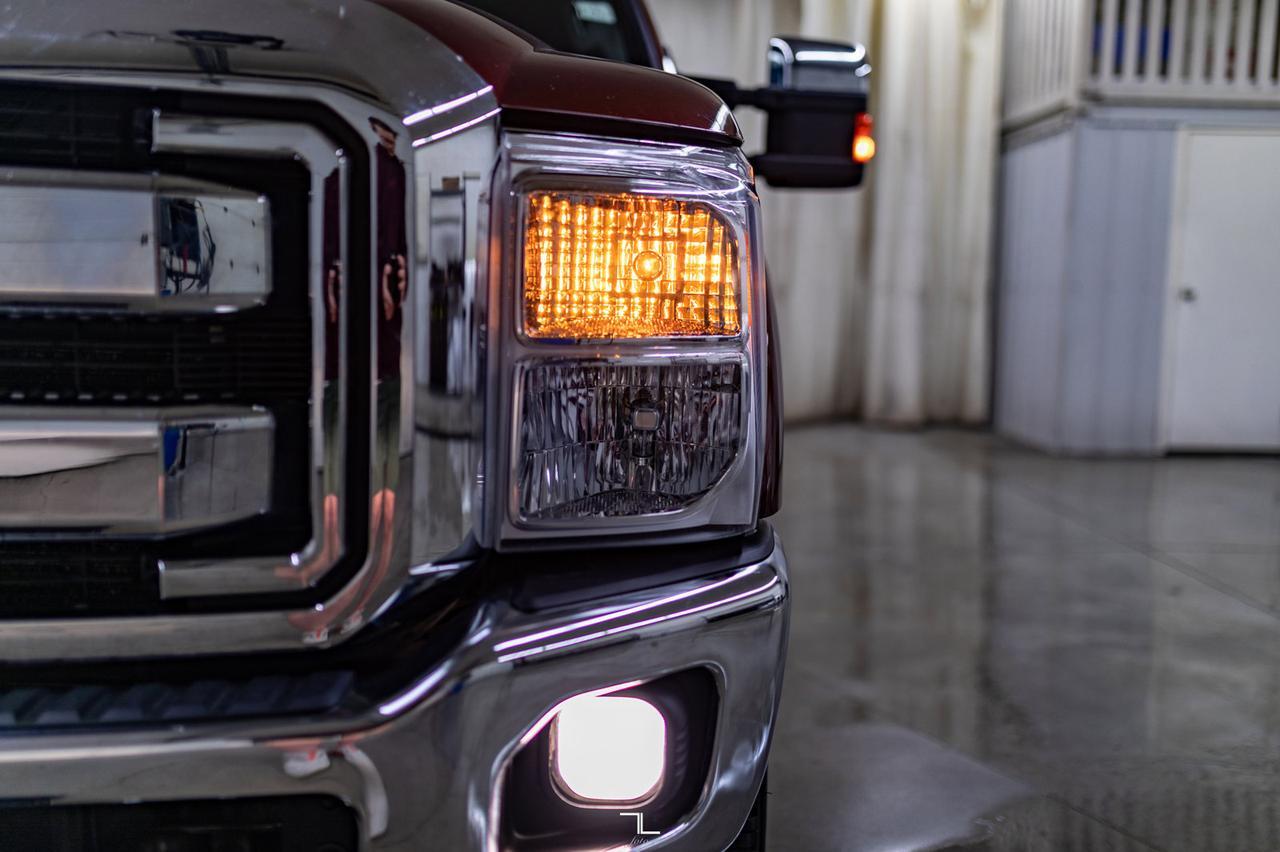 2016 Ford F-350 4x4 Crew Cab Lariat FX4 Diesel Leather Roof Nav Red Deer AB