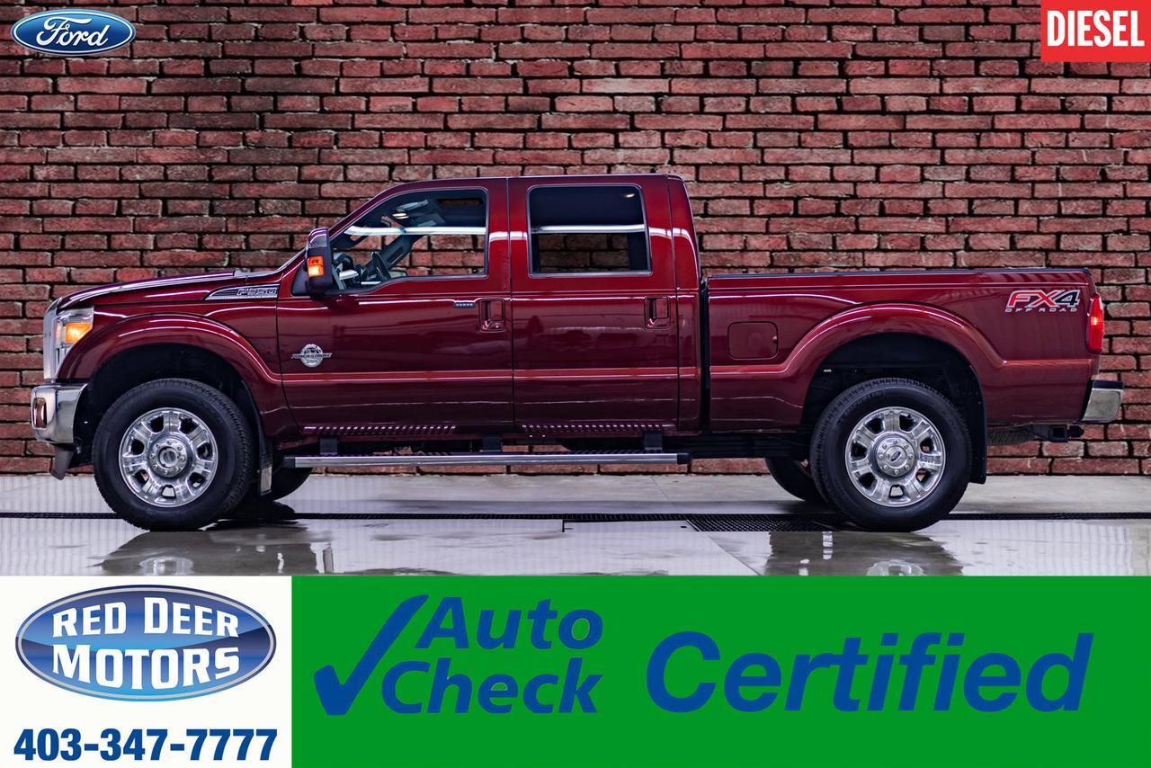 2016 Ford F-350 4x4 Crew Cab Lariat FX4 Diesel Leather Roof Nav