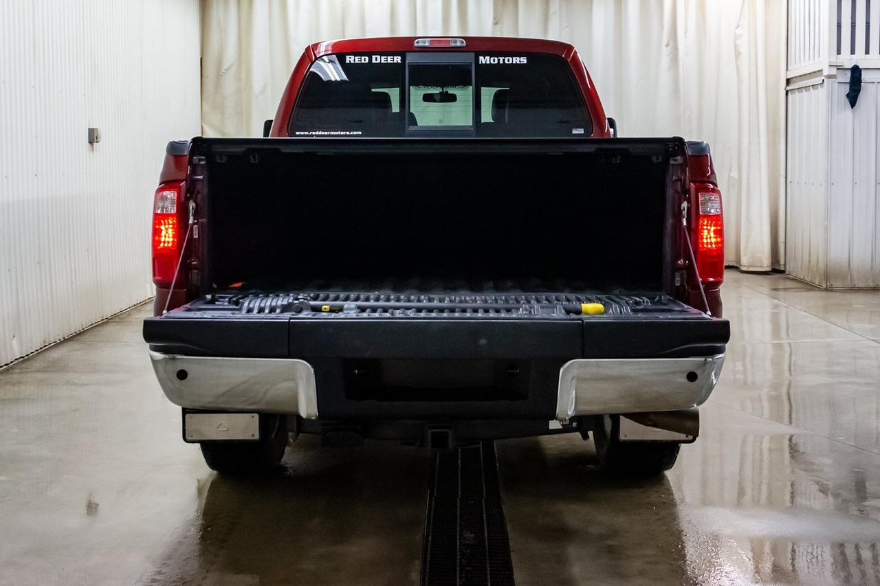 2016 Ford F-350 4x4 Crew Cab Lariat FX4 Diesel Leather Roof Nav Red Deer AB