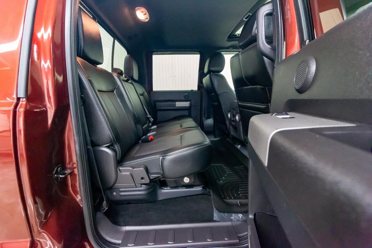 2016 Ford F-350 4x4 Crew Cab Lariat FX4 Diesel Leather Roof Nav Red Deer AB