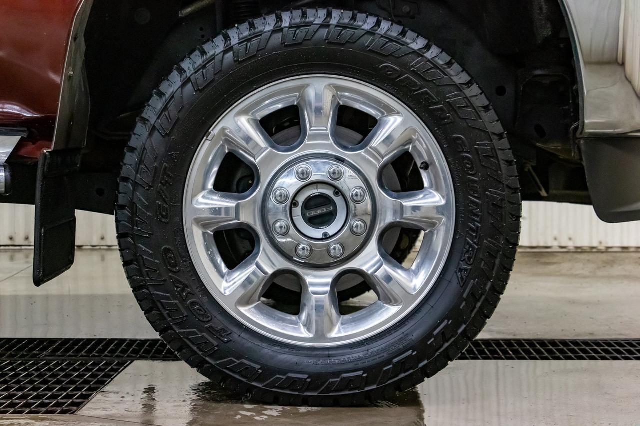 2016 Ford F-350 4x4 Crew Cab Lariat FX4 Diesel Leather Roof Nav Red Deer AB