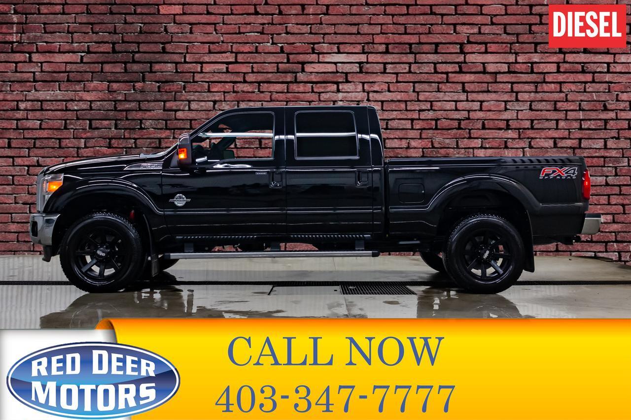 2016 Ford F-350 4x4 Crew Cab Lariat FX4 Diesel Leather Roof Nav