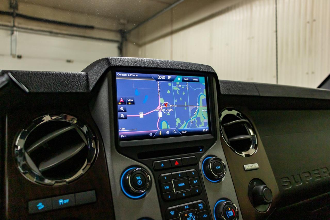 2016 Ford F-350 4x4 Crew Cab Lariat FX4 Diesel Leather Roof Nav Red Deer AB