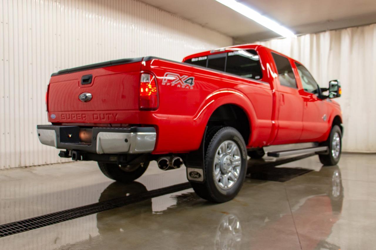 2016 Ford F-350 4x4 Crew Cab Lariat FX4 Diesel Red Deer AB