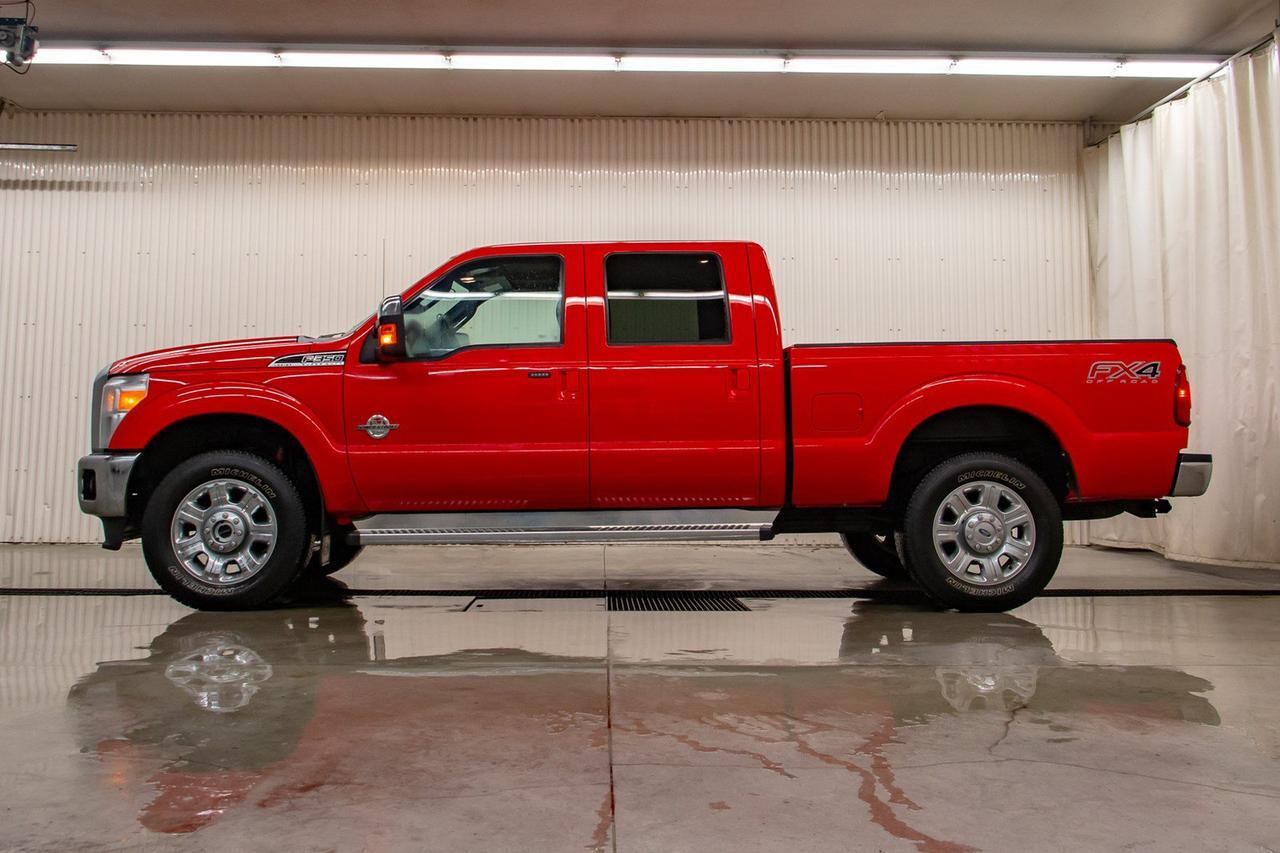 2016 Ford F-350 4x4 Crew Cab Lariat FX4 Diesel Red Deer AB