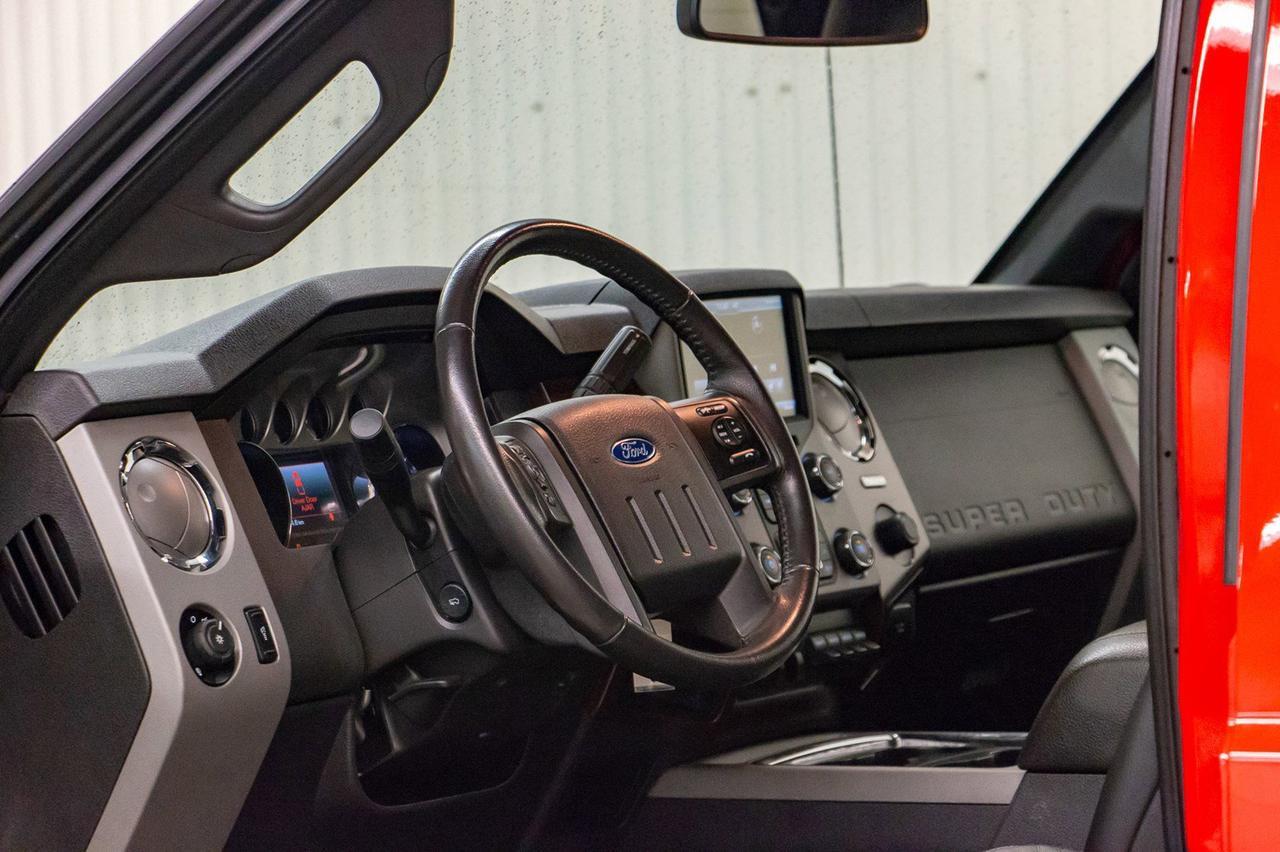 2016 Ford F-350 4x4 Crew Cab Lariat FX4 Diesel Red Deer AB