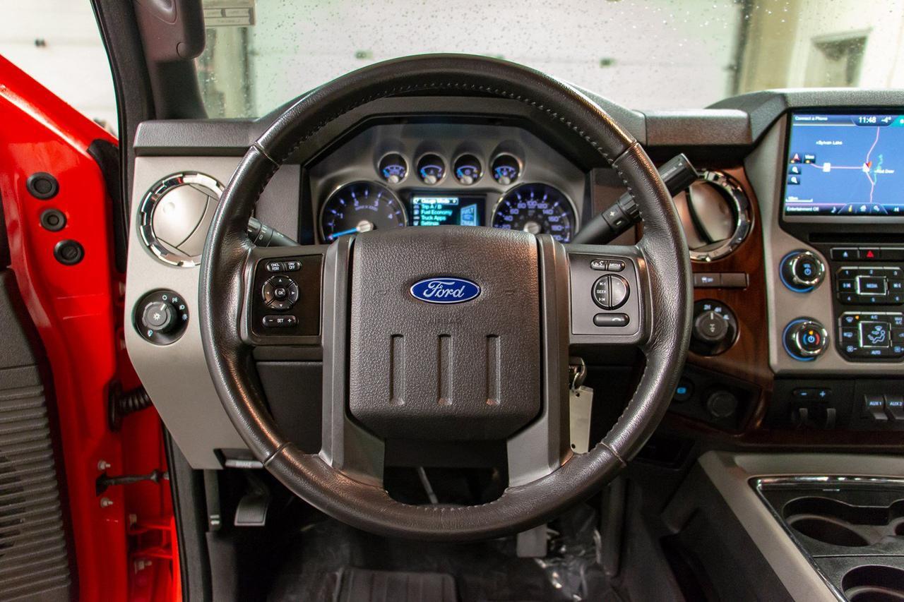 2016 Ford F-350 4x4 Crew Cab Lariat FX4 Diesel Red Deer AB