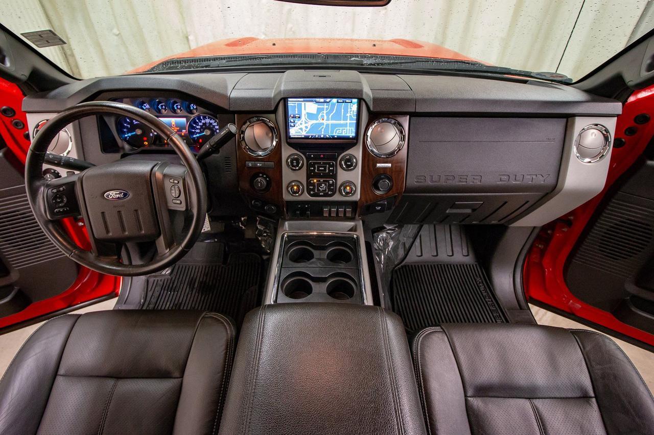 2016 Ford F-350 4x4 Crew Cab Lariat FX4 Diesel Red Deer AB