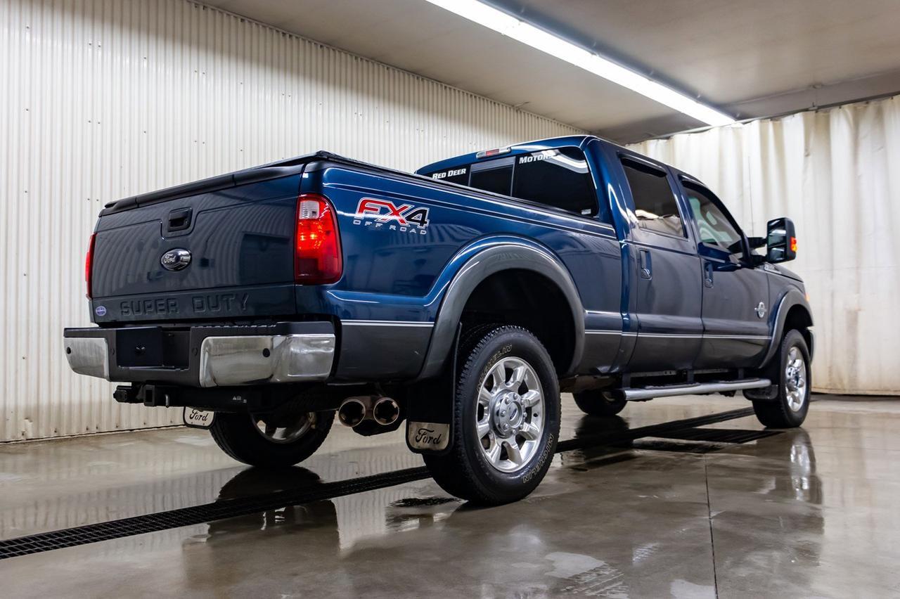 2016 Ford F-350 4x4 Crew Cab Lariat FX4 Diesel Red Deer AB