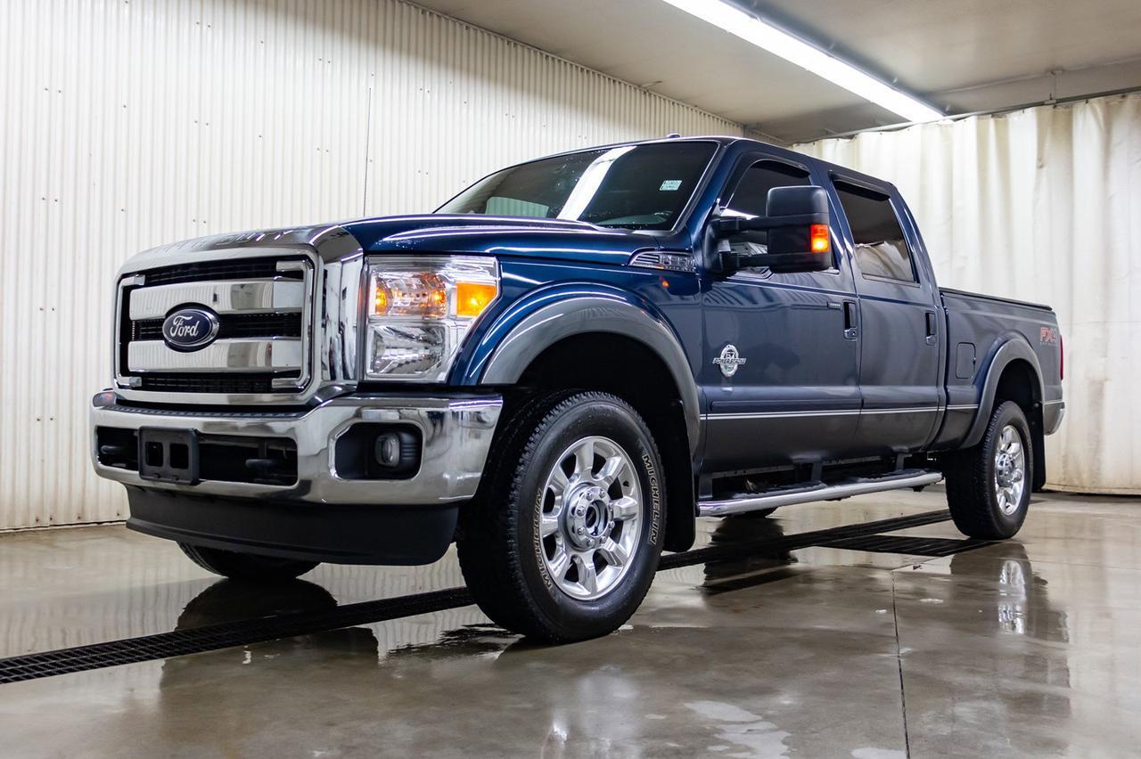 2016 Ford F-350 4x4 Crew Cab Lariat FX4 Diesel Red Deer AB