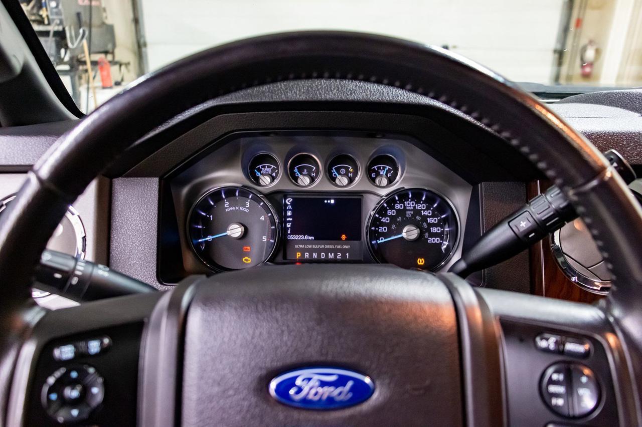 2016 Ford F-350 4x4 Crew Cab Lariat FX4 Diesel Red Deer AB