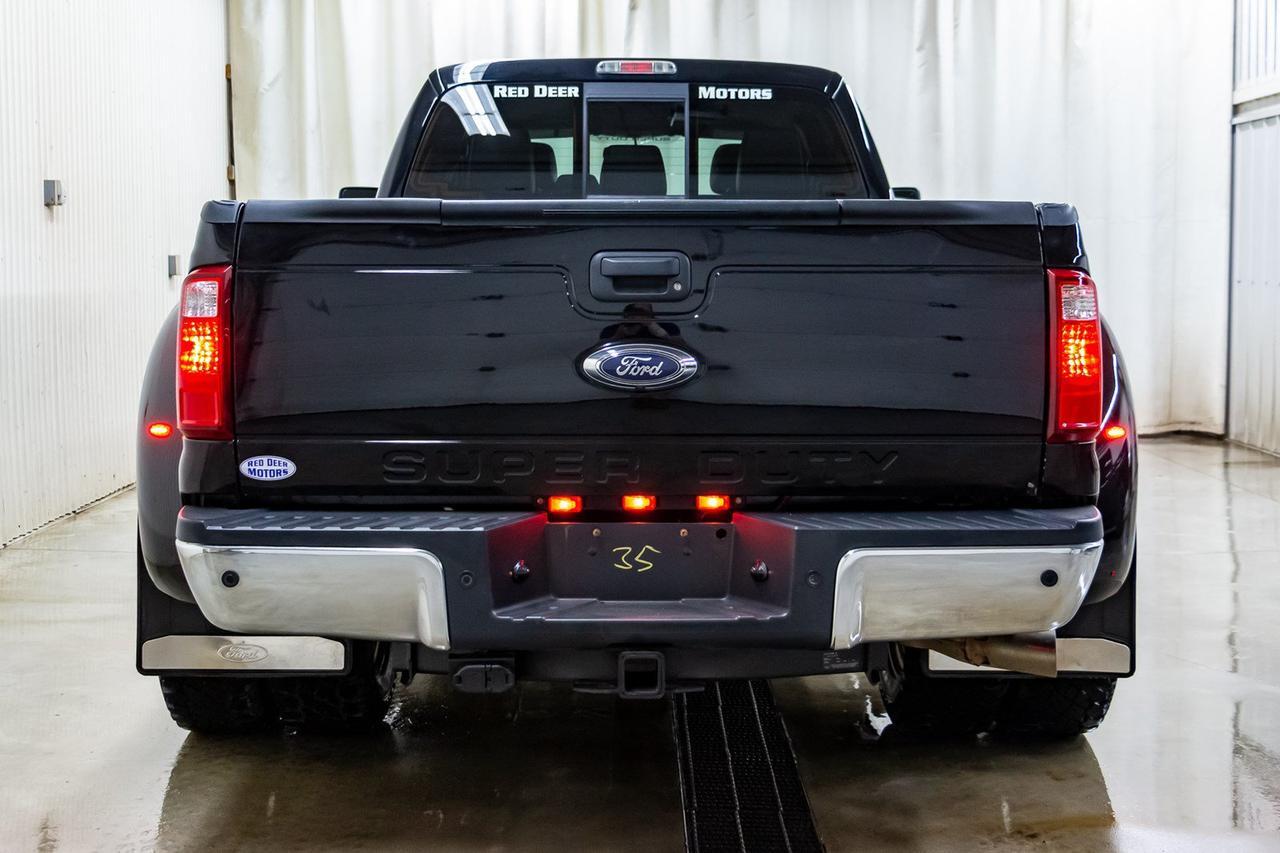 2016 Ford F-350 4x4 Crew Cab Lariat FX4 Dually Diesel Red Deer AB
