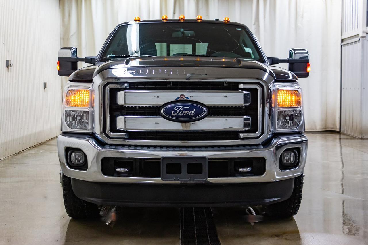 2016 Ford F-350 4x4 Crew Cab Lariat FX4 Dually Diesel Red Deer AB