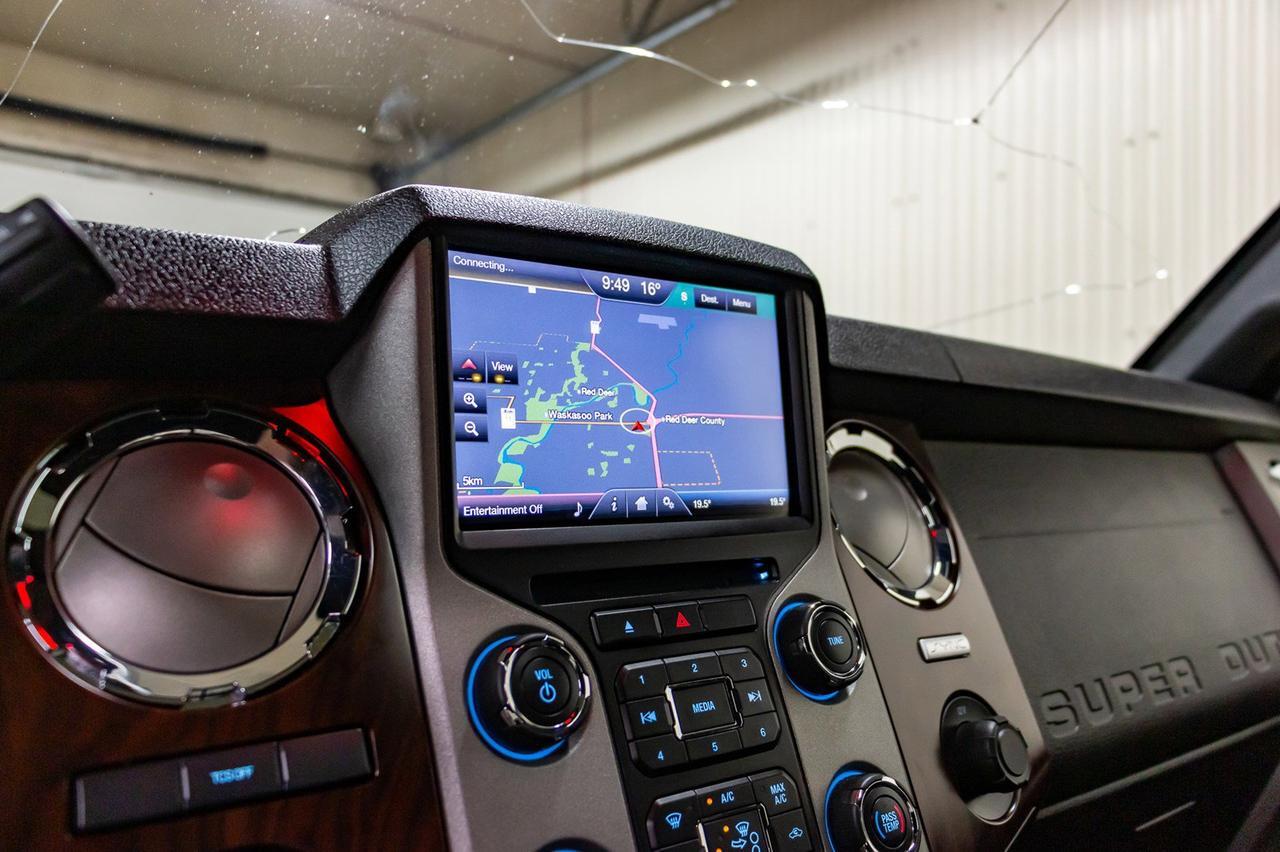 2016 Ford F-350 4x4 Crew Cab Lariat FX4 Dually Diesel Red Deer AB